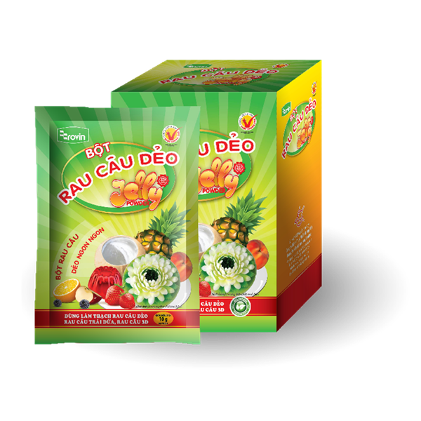 Rau câu dẻo 1 gói❌