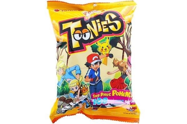 BIM BIM TOONIES VỊ GÀ BBQ 28GR