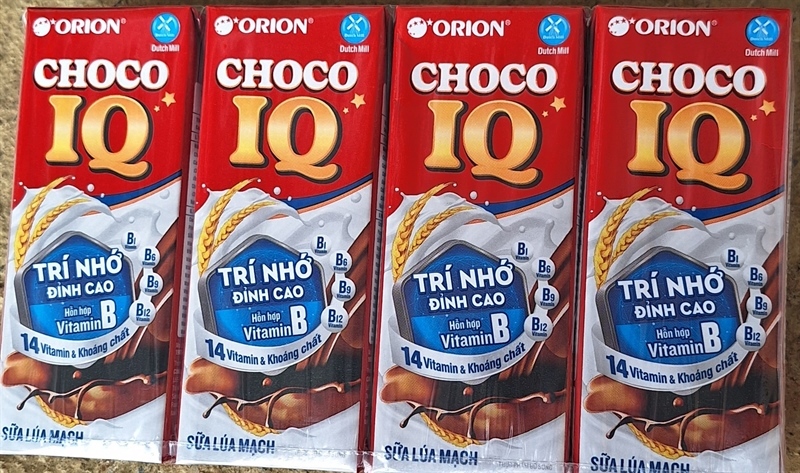 SỮA LÚA MẠCH CHOCO IQ 180ML