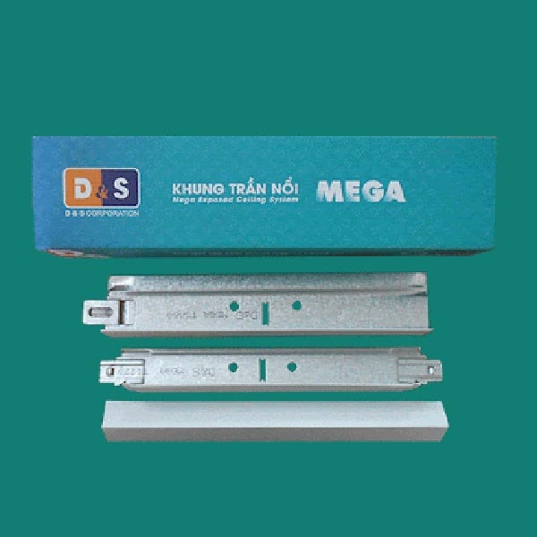 Khung trần nổi Mega DS T1,2