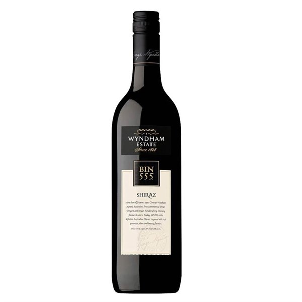 BIN 555 SHIRAZ - WYNDHAM ESTATE