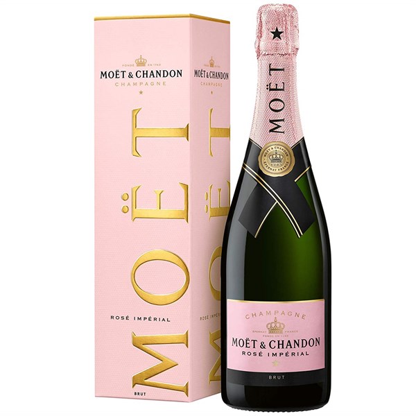 CHAMPAGNE MOET ROSE