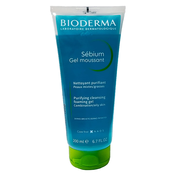 SRM Tạo Bọt Dành Cho Da Dầu SEBIUM GEL MOUSSANT 200ml