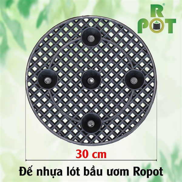 Đế nhựa bầu ươm cây Ropot 30cm