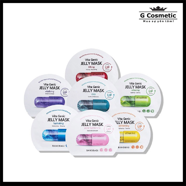 Mặt nạ Vita Genic Collagen (Tím) - Chống lão hoá