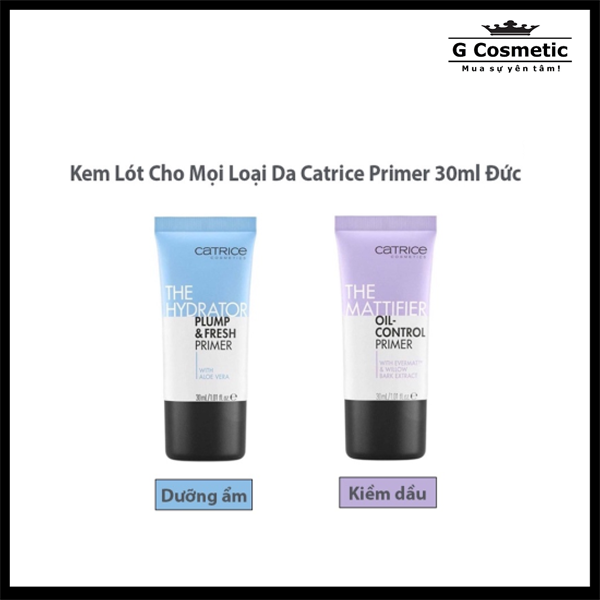 Kem lót Catrice 30ml (Tím - Kiềm dầu)