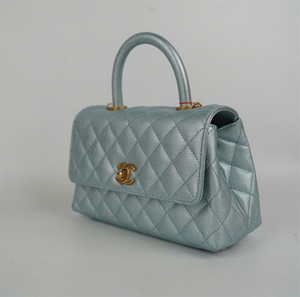 Túi Chanel Coco xanh size 26 KG+
