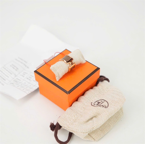 Nhẫn Hermes xám KG+