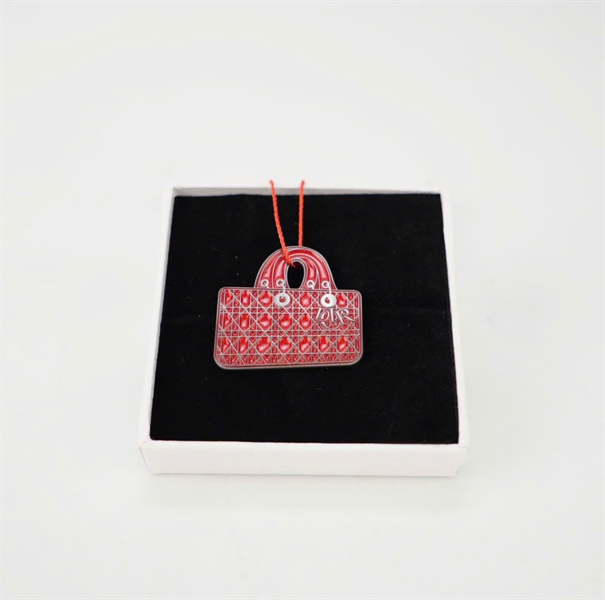 Cài áo Dior đỏ mẫu 3 KG+