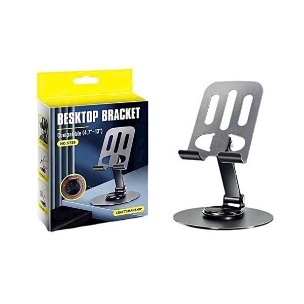 GIÁ ĐỠ ĐT XOAY 360% HỢP KIM GẤP GỌN BRACKET