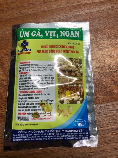 Úm gà vịt marpha 10g