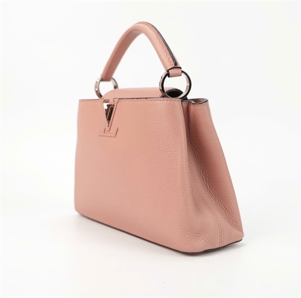 Túi LV capu hồng nude size 26 +