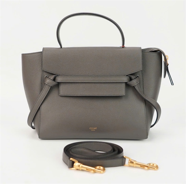 Túi Celine màu xám size 24 +