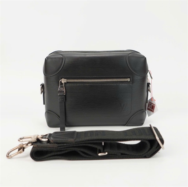 Túi Lv trunk vân đen 22cm +