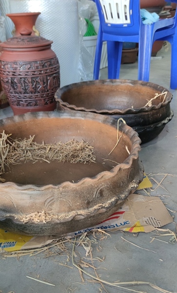 Chậu gốm Chăm ĐK50cm