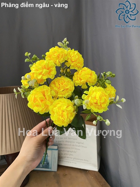 Phăng điểm ngâu - Hoa cành ngắn - Hoa Lụa Vân Vượng