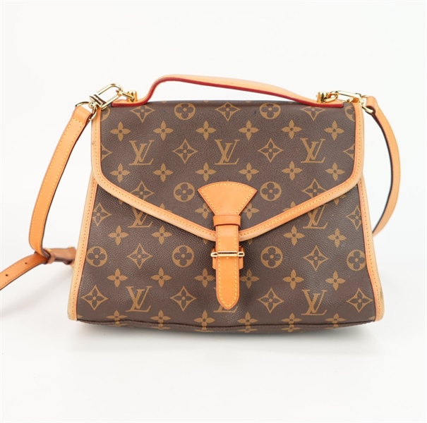 Túi LV hoa nâu nắp gập viền nâu size 28 ++