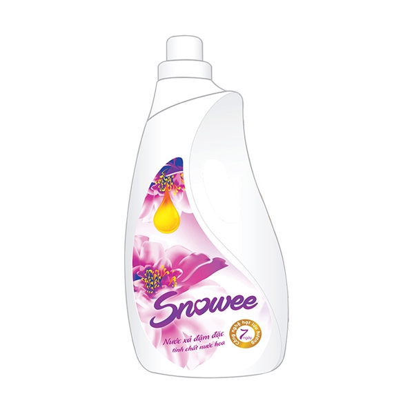 Nước xả vải đậm đặc Snowee 2.8Kg (4can/Thùng)