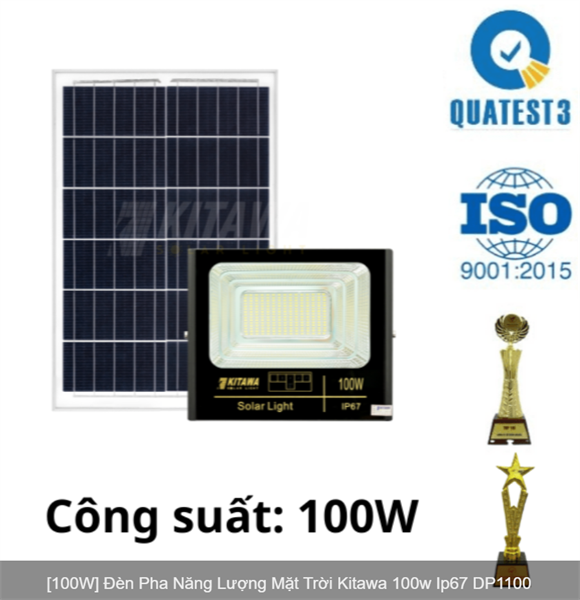 Đèn Pha NLMT Kitawa 100w Ip67 DP1100