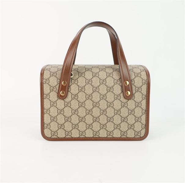 Túi GG hộp nâu 23cm TB+