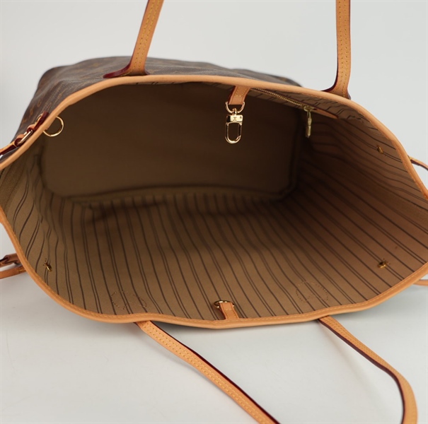 Túi LV neverfull hoa nâu size 40 ++
