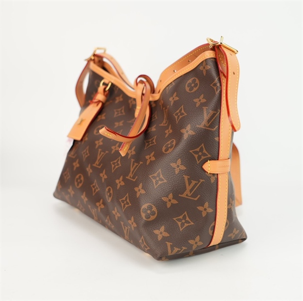 Túi LV hoa nâu size 32 kèm charm ++