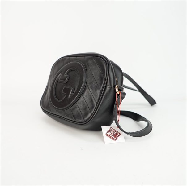 Túi GG màu đen có tua rua size 21 ++