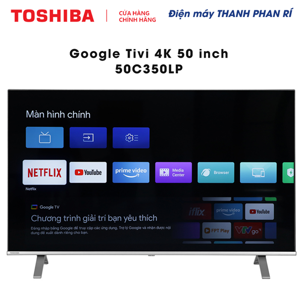 Google Tivi Toshiba 4K 50 inch 50C350LP