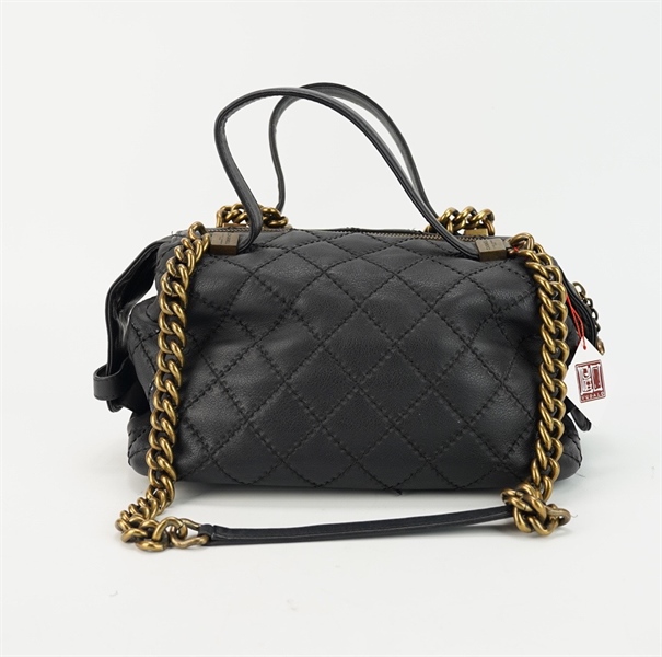 Túi Chanel đen quai xích lớn S26 KG++