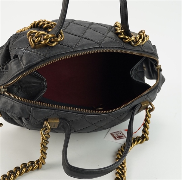 Túi Chanel đen quai xích lớn S26 KG++