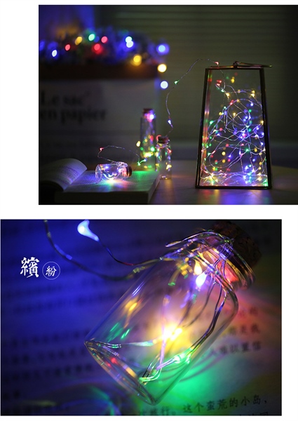 Led dây thép 10m màu