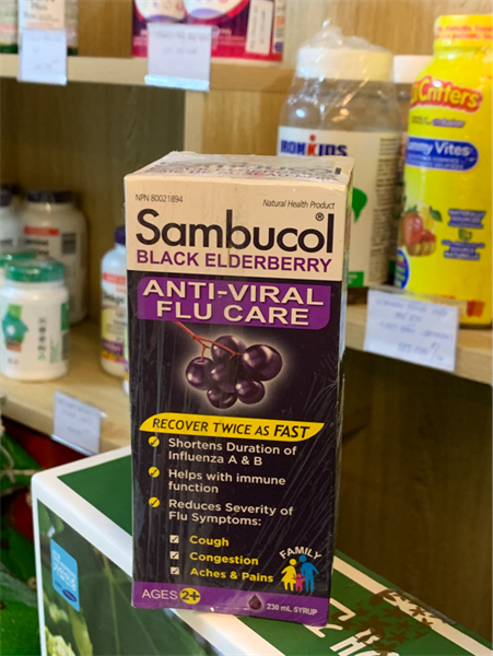 Sambuco - tăng đề kháng cho bé - canada