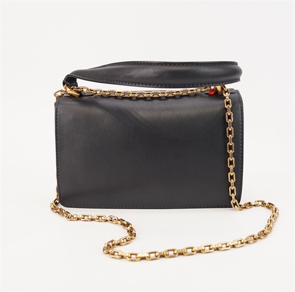 Túi Dior đen sz 25cm (BQ) KG+