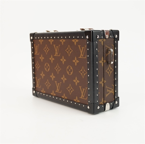 Túi LV hoa nâu cốp chữ nhật S20 +