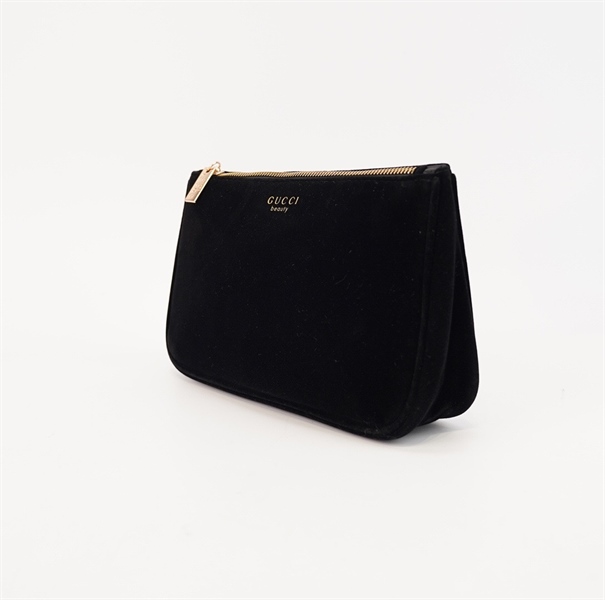 Túi GG đựng mỹ phẩm màu đen KG+