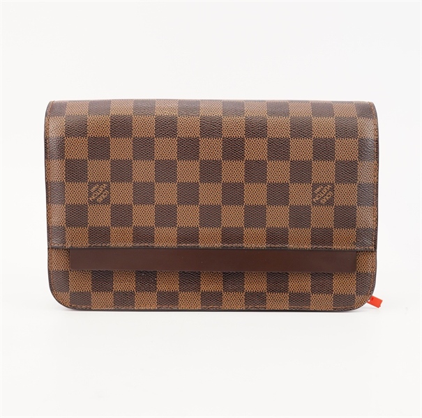 Túi LV ô vuông nâu +
