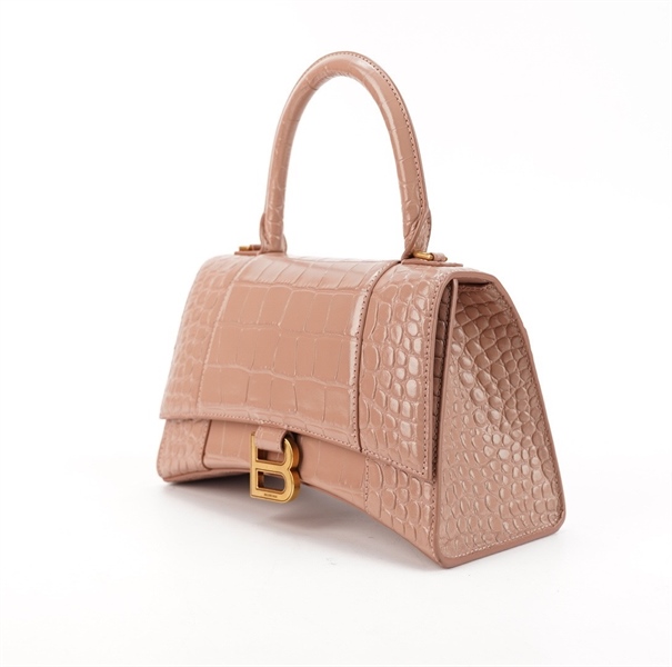 Túi Balenciaga Hourglass hồng đất size 22 (BQ) KG+
