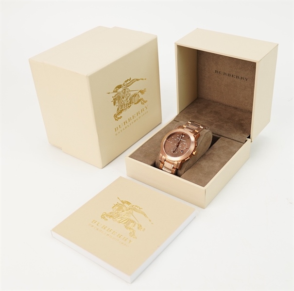 Đồng hồ BBR mặt tròn vàng KG+