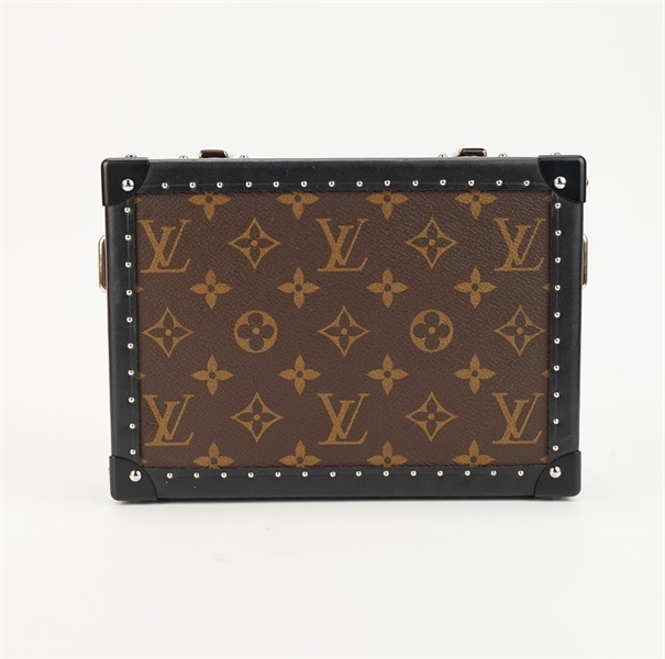 Túi LV hoa nâu cốp chữ nhật S20 +