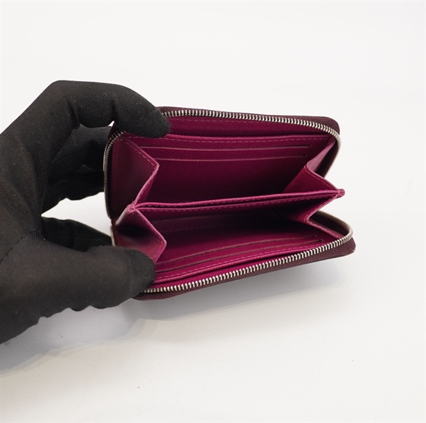 Ví LV vân nâu tím lòng tím +