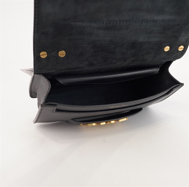 Túi Dior đen sz 25cm (BQ) KG+