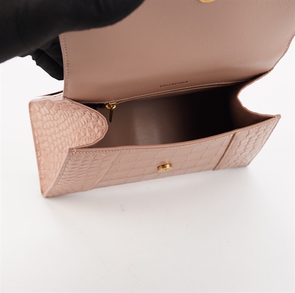 Túi Balenciaga Hourglass hồng đất size 22 (BQ) KG+