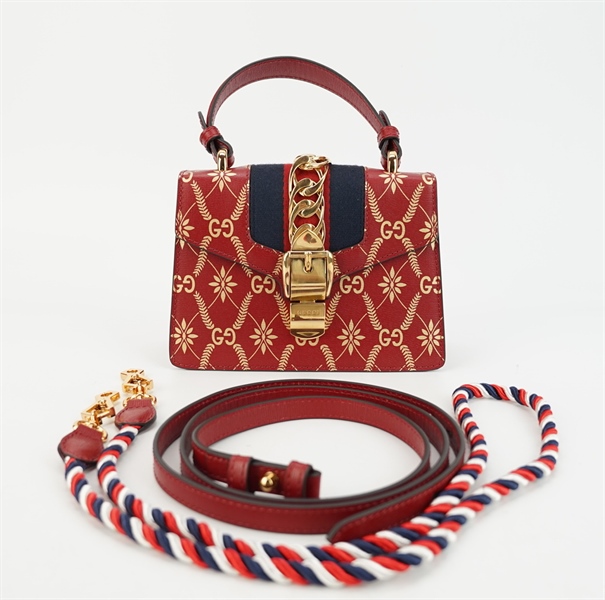 Túi GG Sylvie đỏ S20 TB+