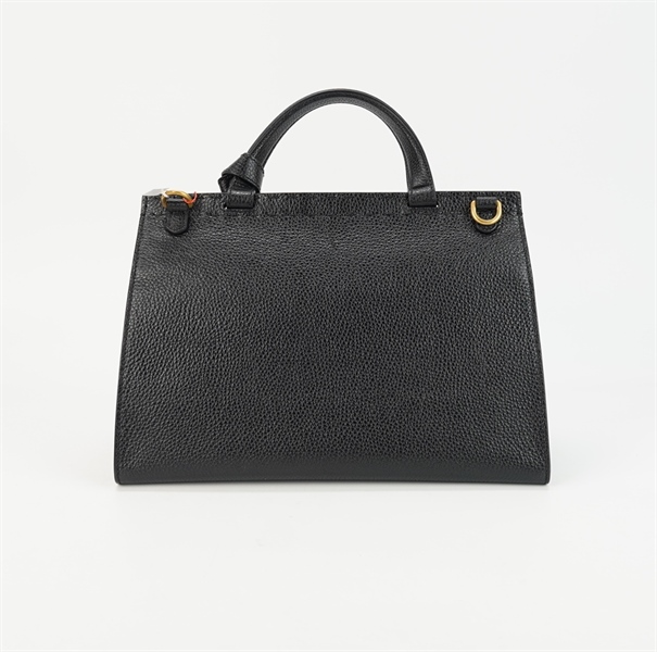 Túi GG màu đen logo vàng S30 TB+