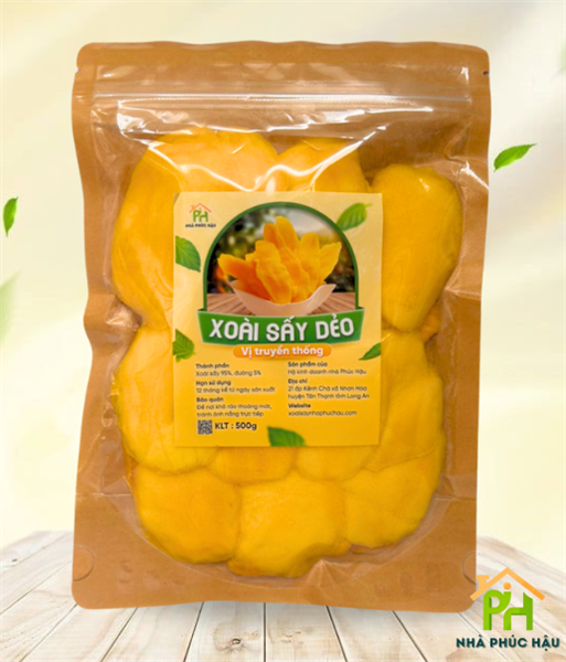 PH Xoài sấy dẻo vị truyền thống 500gr
