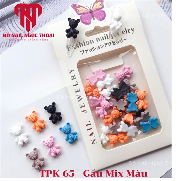 TPK65 - Gấu Mix Màu