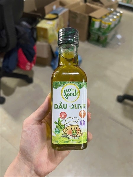 Dầu olive Eco Food 150ml (6M+)