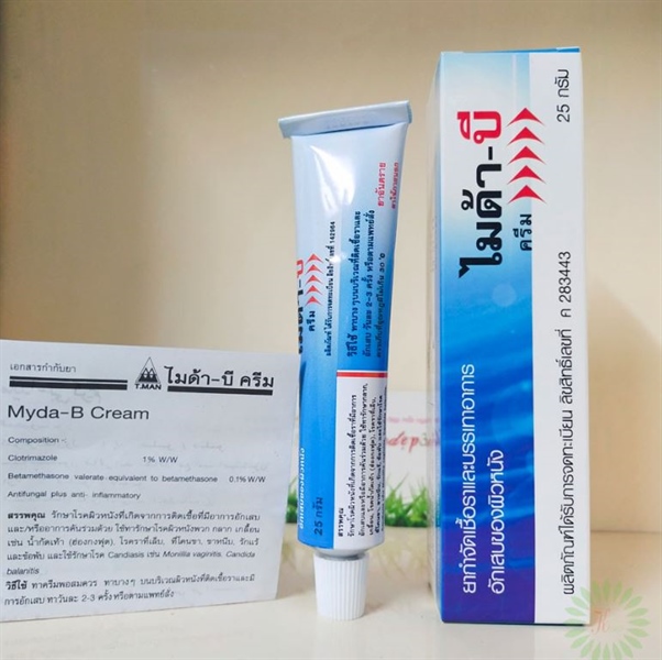Kem Trị Lang Ben, Nám Da Myda-B Cream (Thái Lan) 25g