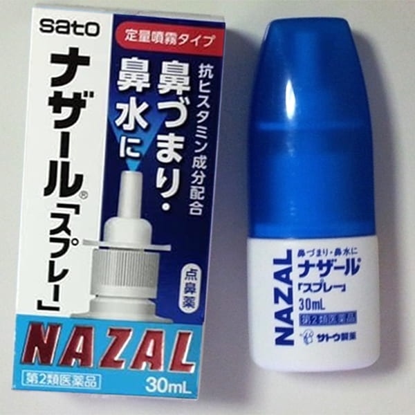 Bình xịt mũi Nazal Nhật Bản 30ml