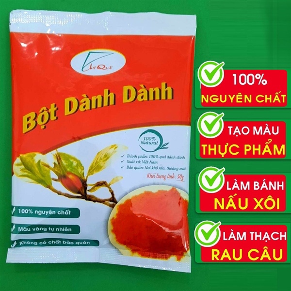 Bột dành dành CQ 50gr